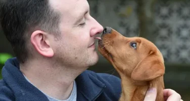 My dog helped me through the dark times