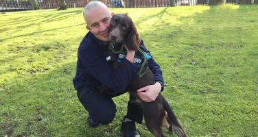 Dog named after wartime hero set to transform life of Scots ex-soldier