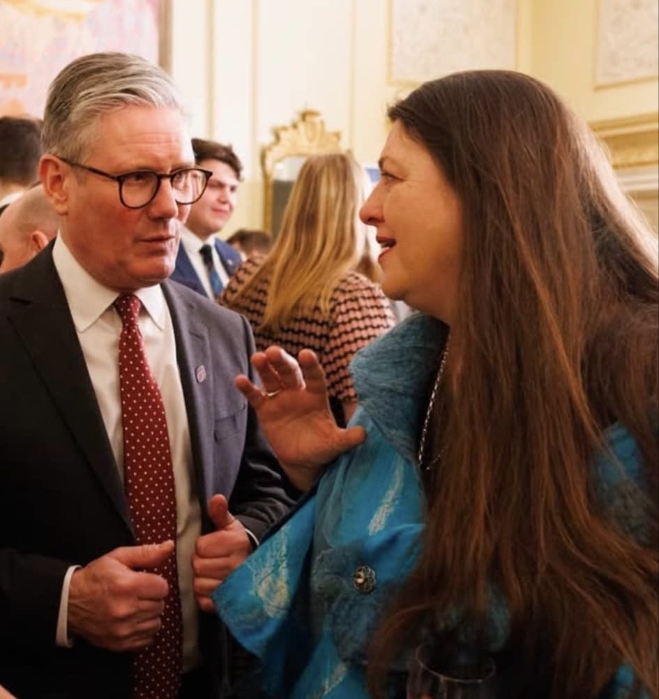 Sir Keir Starmer and Fiona MacDonald