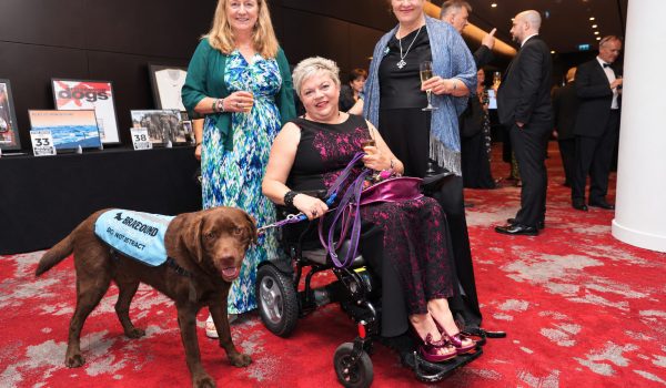 Ali Ramsay and BRAVEHOUND Clyde